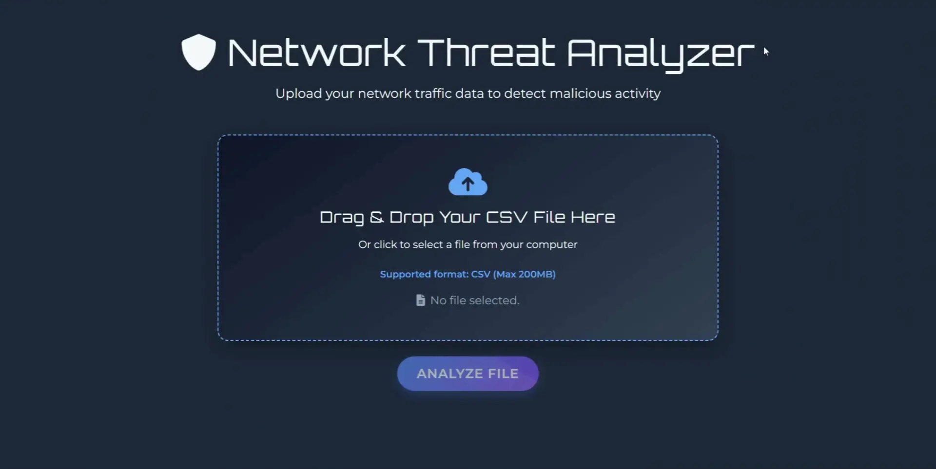 Network Threat Analyzer